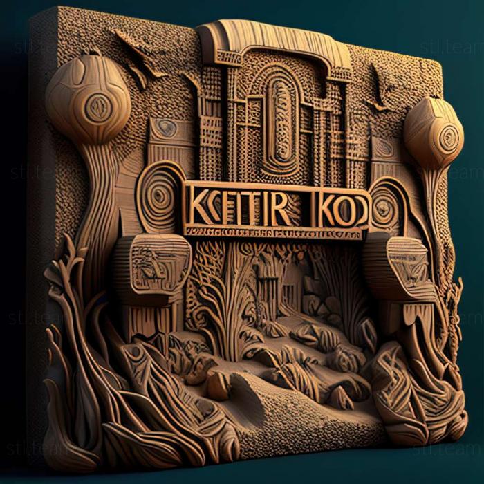 3D модель Игра Кингс Филд Древний город (STL)